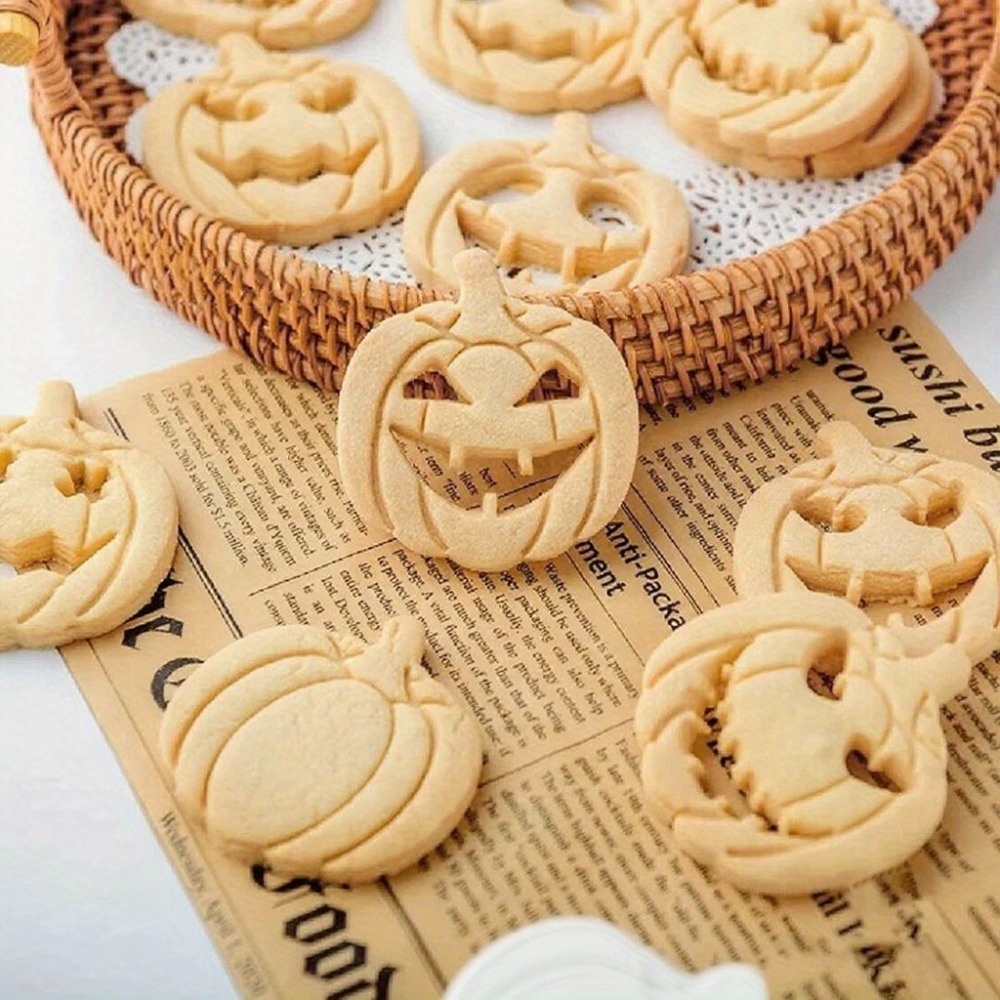 مجموعة قوالب تقطيع الكوكيز على - مراجعة Pumpkin Lantern Halloween وسعره