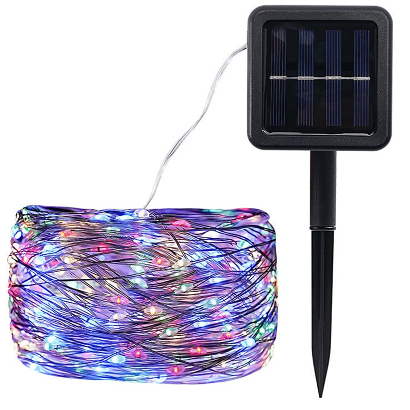أضواء الهالوين الشمسية DT16، 8 - مراجعة Halloween Led String Lights Orange وسعره