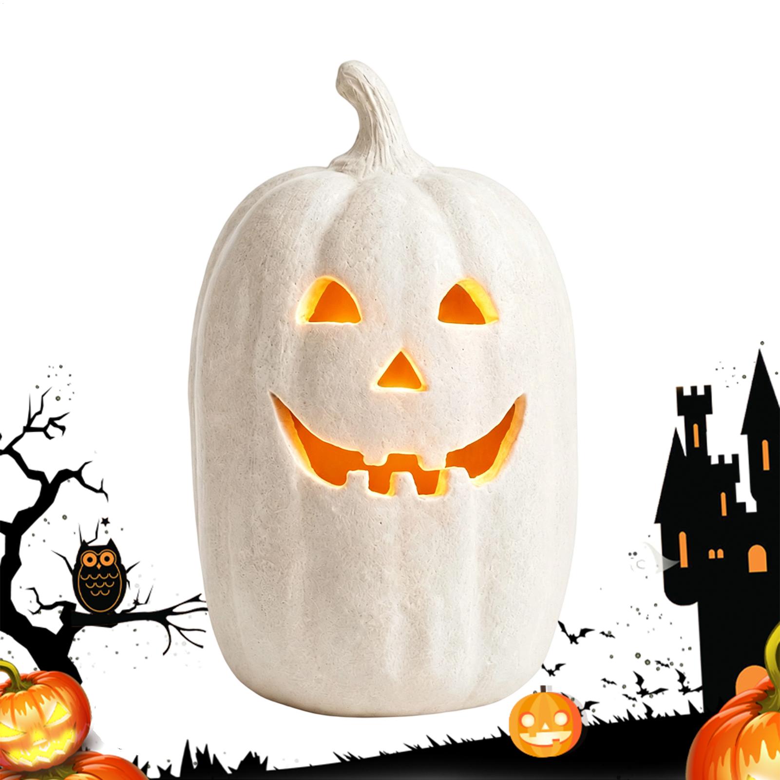 فوانيس اليقطين المخيفة المصنوع - مراجعة Pumpkin Lantern Halloween وسعره
