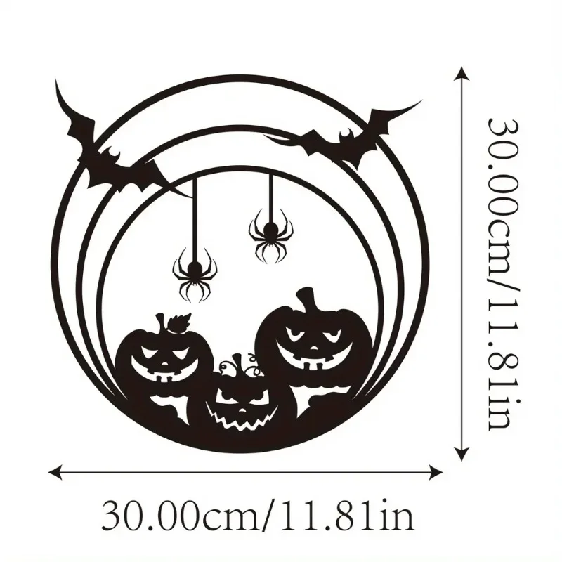 لوحة جدارية معدنية لعيد الهالو - مراجعة Spider Web Halloween Decoration وسعره