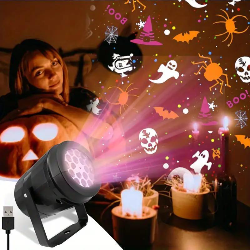 مصباح إسقاط LED للهالوين للاست - مراجعة Pumpkin Lantern Halloween وسعره