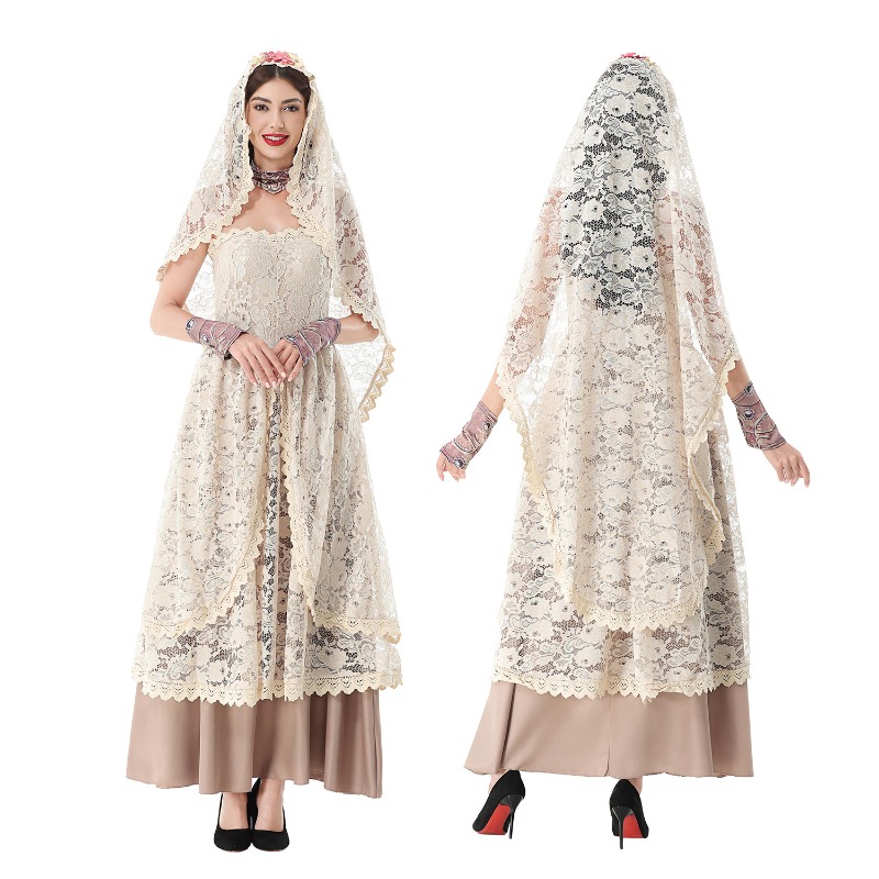 فستان ماكسي نسائي كلاسيكي من ا - مراجعة Halloween Costume Adult وسعره