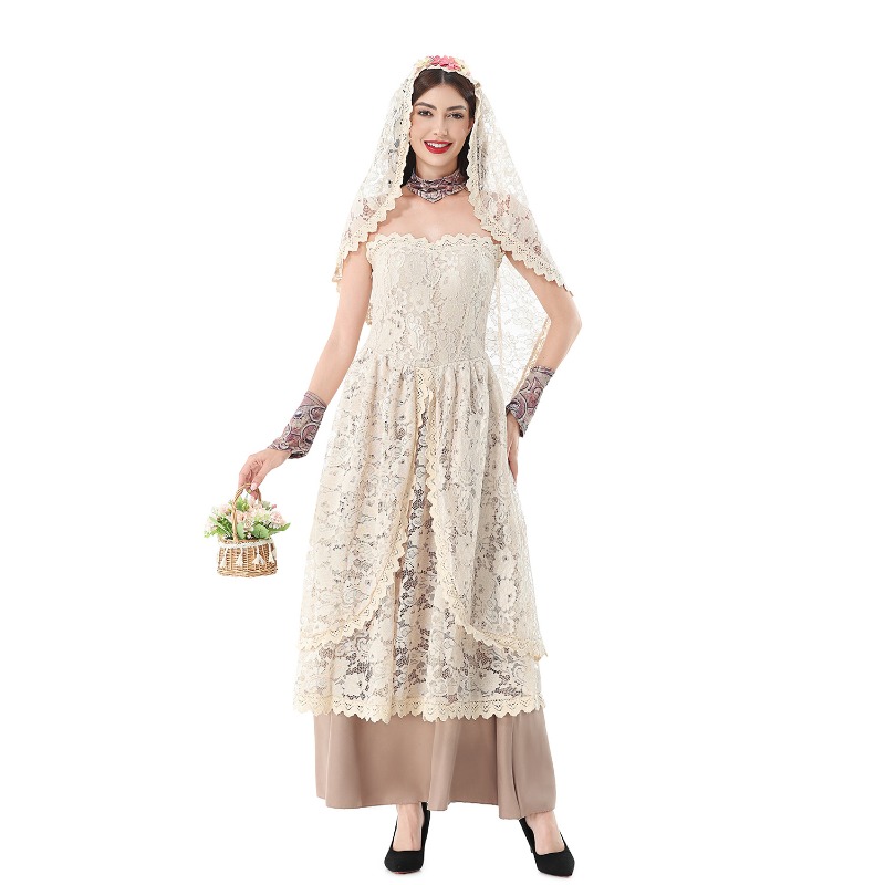 فستان ماكسي نسائي كلاسيكي من ا - مراجعة Halloween Costume Adult وسعره