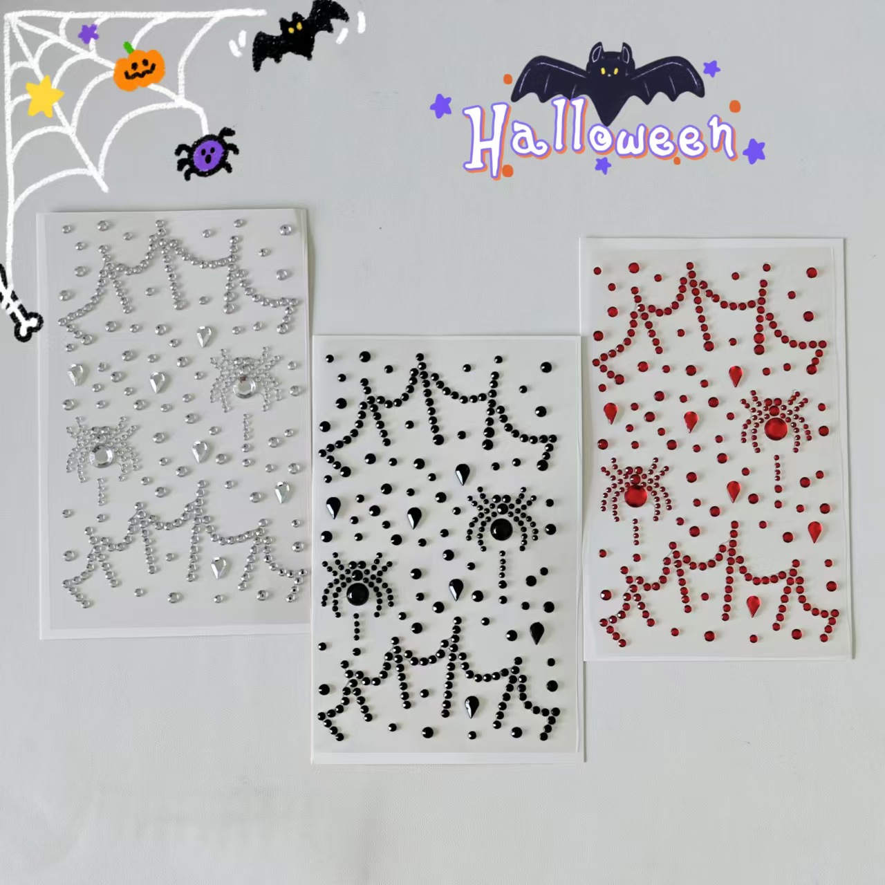 ملصقات الهالوين للحفلات، مكياج - مراجعة Halloween Party Supplies وسعره