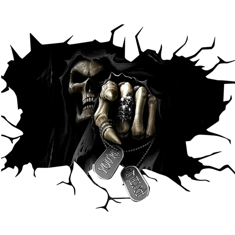 ملصقات سيارات هالوين بتصميم ال - مراجعة Halloween Skeleton Decoration وسعره