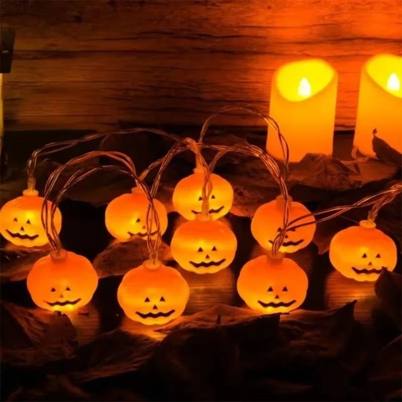سلسلة أضواء LED على شكل قرع ال - مراجعة Halloween Pumpkin Decor Led وسعره