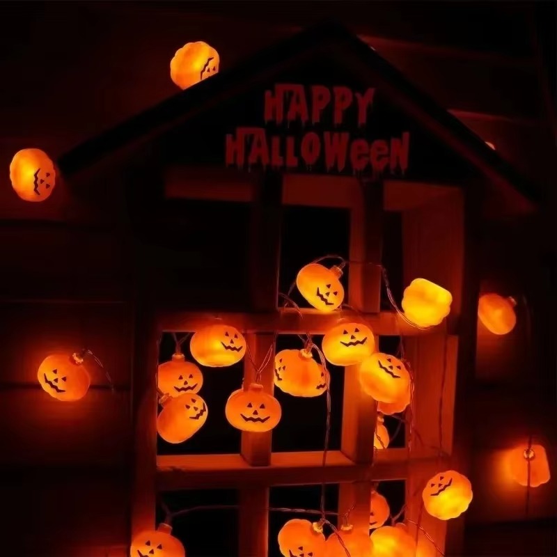 سلسلة أضواء LED على شكل قرع ال - مراجعة Halloween Pumpkin Decor Led وسعره