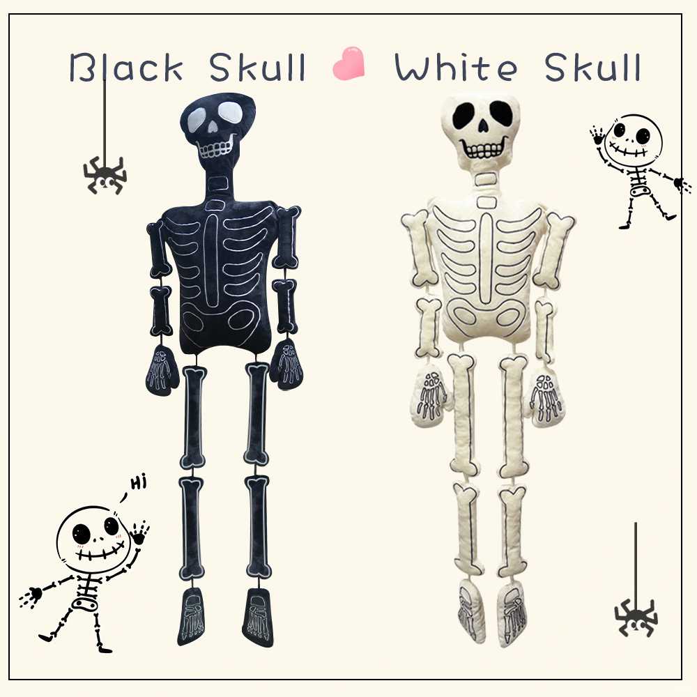 دمية هيكل عظمي محشوة للهالوين، - مراجعة Halloween Skeleton Decoration وسعره