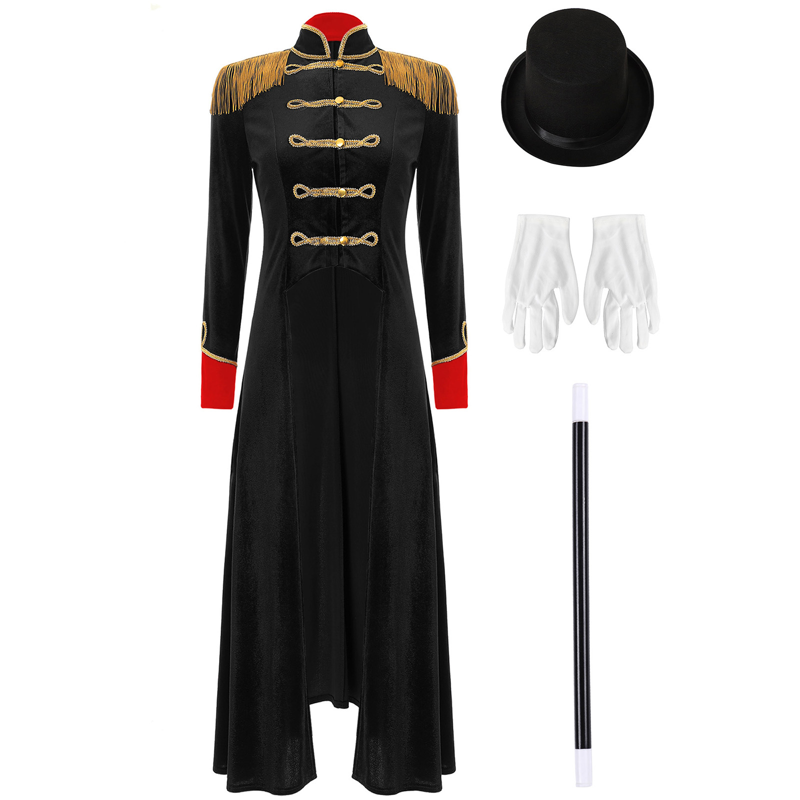 ستيمبانك قلنسوة قوطية من العصو - مراجعة Halloween Costume Adult وسعره